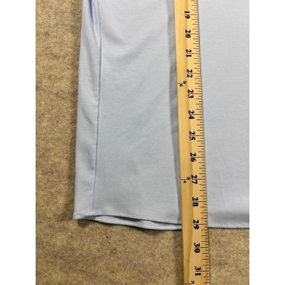 NWT Hart Schaffner Marx State Street Essentials Light Blue Shirt L - Picture 4 of 7